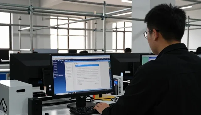 新建楼盘中的碗扣式脚手架优势展示
